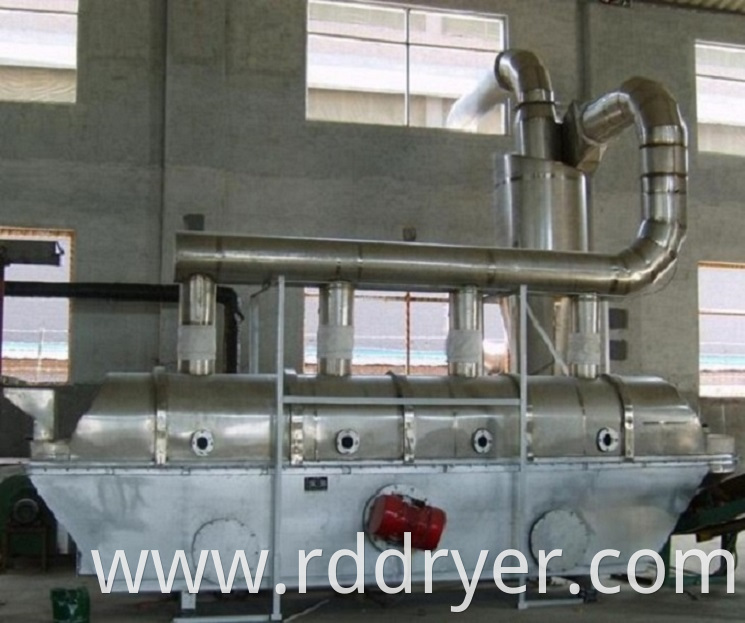 High Drying Rate Vibro Fluid Bed Dryer Machinery